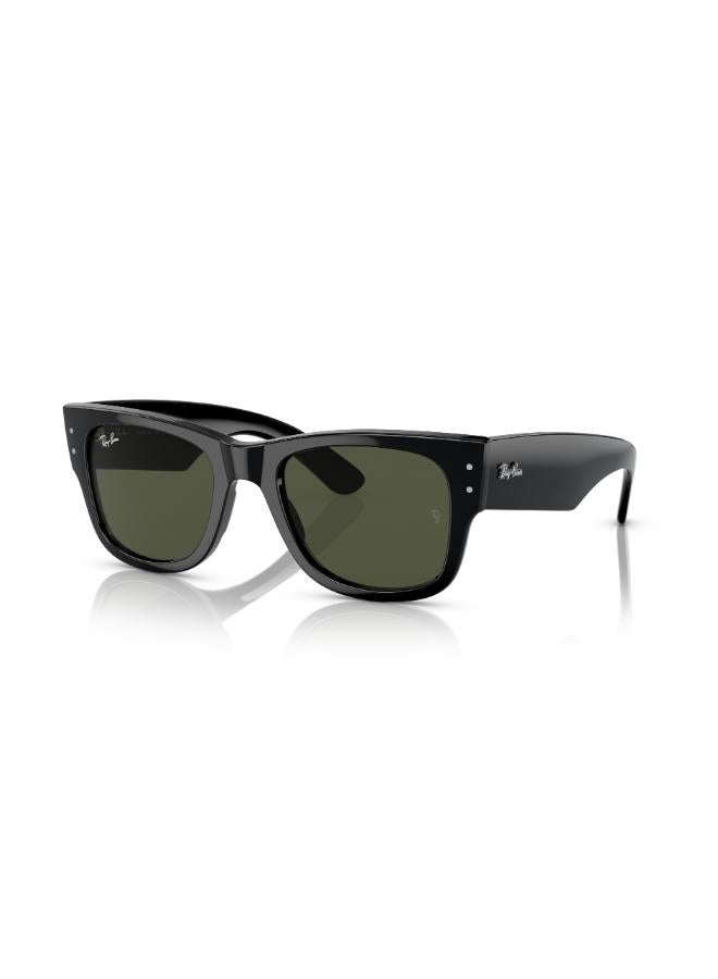 راي بان Men's Full Rimmed Square Sunglasses 0RB0840S 51 901/31  - Image 1