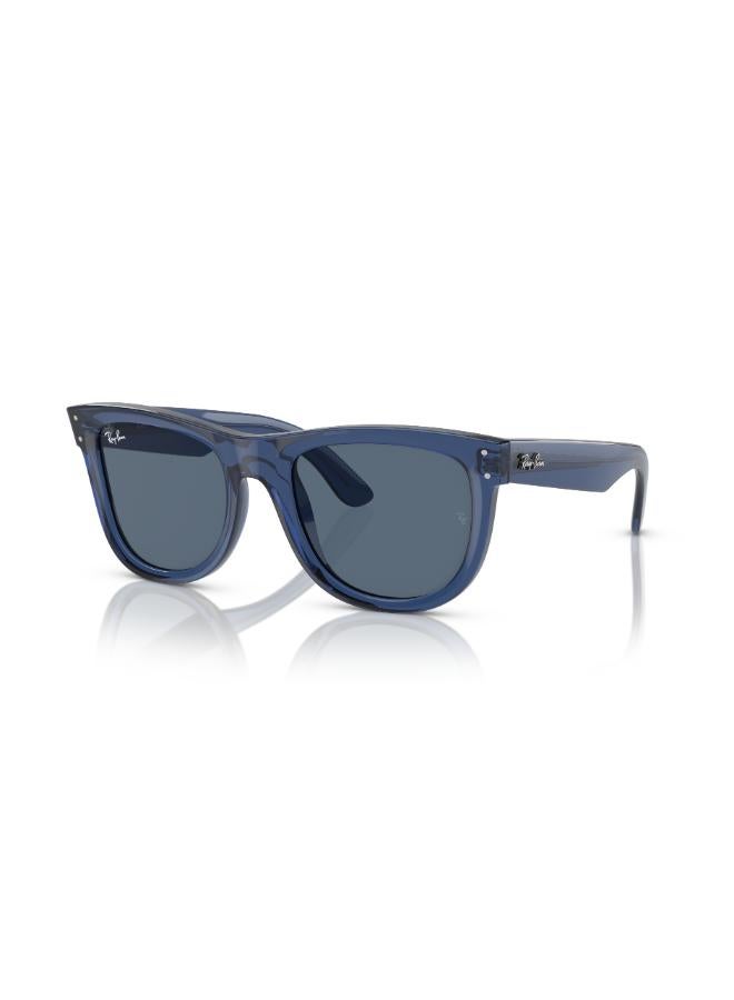 راي بان Men's Full Rimmed Square Sunglasses 0RBR0502S 50 67083A  - Image 1