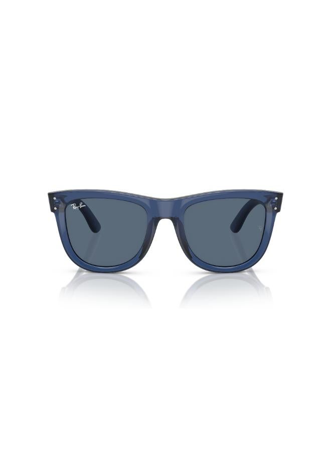 راي بان Men's Full Rimmed Square Sunglasses 0RBR0502S 50 67083A  - Image 2