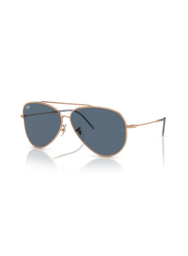 راي بان Men's Full Rimmed Pilot Sunglasses 0RBR0101S 59 92023A  - Image 1
