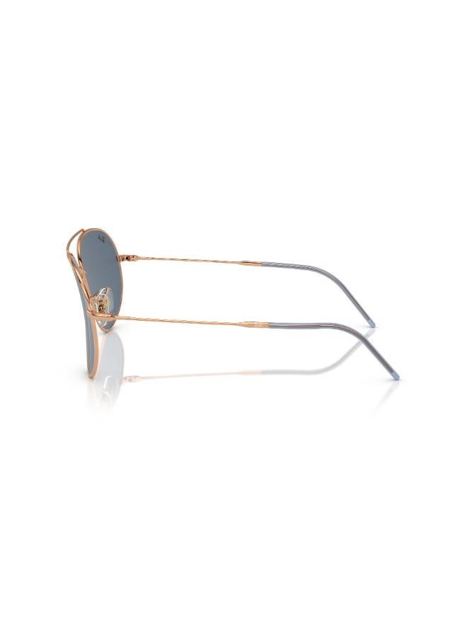 راي بان Men's Full Rimmed Pilot Sunglasses 0RBR0101S 59 92023A  - Image 3