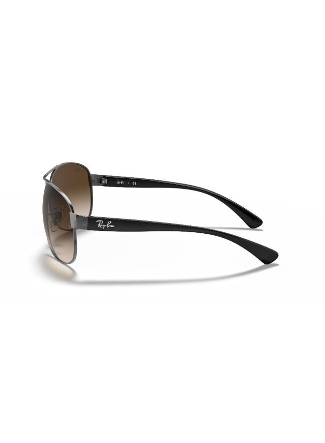 راي بان Men's Full Rimmed Pilot Sunglasses 0RB3386 63 004/13  - Image 2