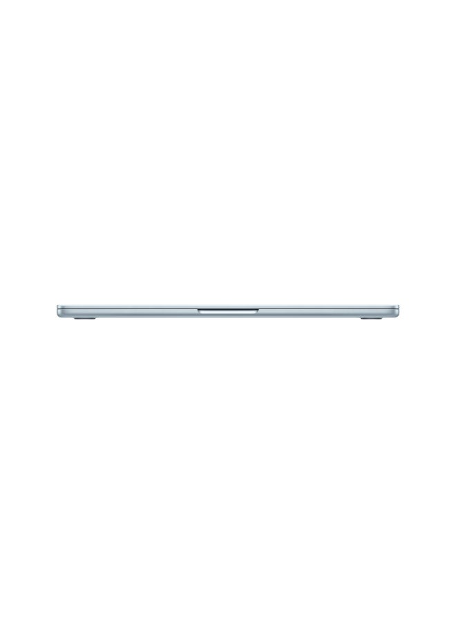 أبل - New 2025 MacBook Air MC6V4 13-Inch Display, Apple M4 Chip 10-Core CPU 10-Core GPU Processor/24GB RAM/512GB SSD/macOS(International version) English Sky Blue - Image 1
