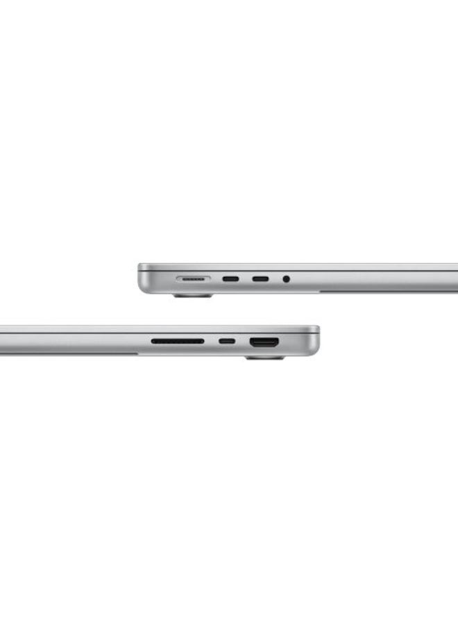 أبل - MacBook Pro 14-Inch Display, Apple M4 Max Chip 16-Core CPU 40-Core GPU Processor/64GB RAM/2TB SSD/macOS English/Arabic Silver - Image 1