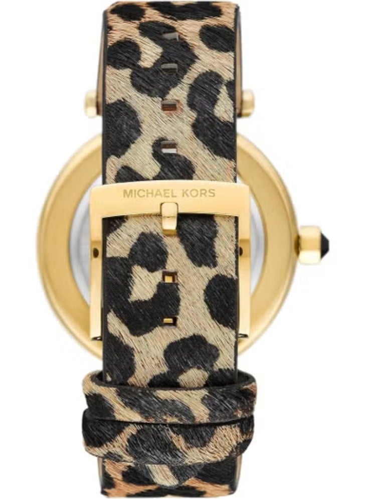 مايكل كورس Women's MK4723 - Parker Three-Hand Leather Watch  - Image 2