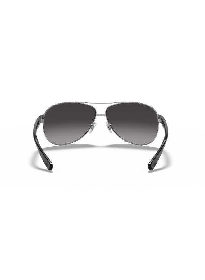 راي بان Men's Full Rimmed Pilot Sunglasses 0RB3386 63 003/8G  - Image 3