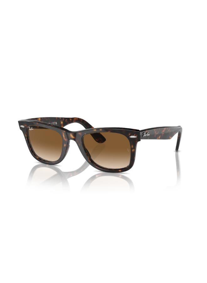 راي بان Men's Full Rimmed Square Sunglasses 0RB2140 50 902/51  - Image 1