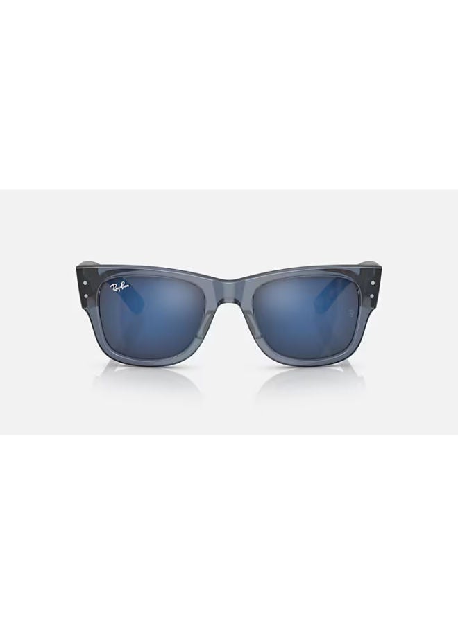 راي بان Men's Full Rimmed Square Sunglasses 0RB0840S 51 6638O4  - Image 2