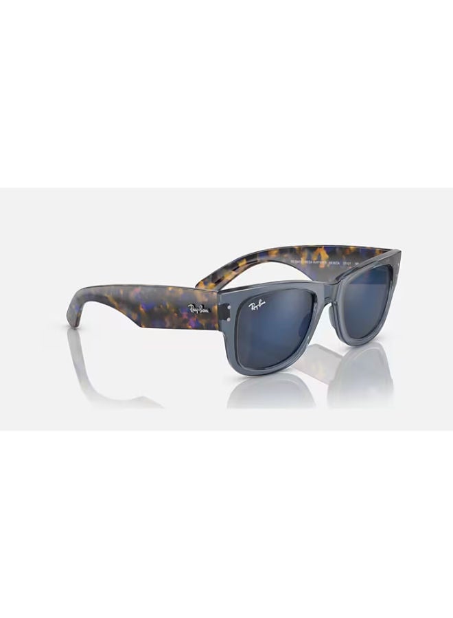 راي بان Men's Full Rimmed Square Sunglasses 0RB0840S 51 6638O4  - Image 4