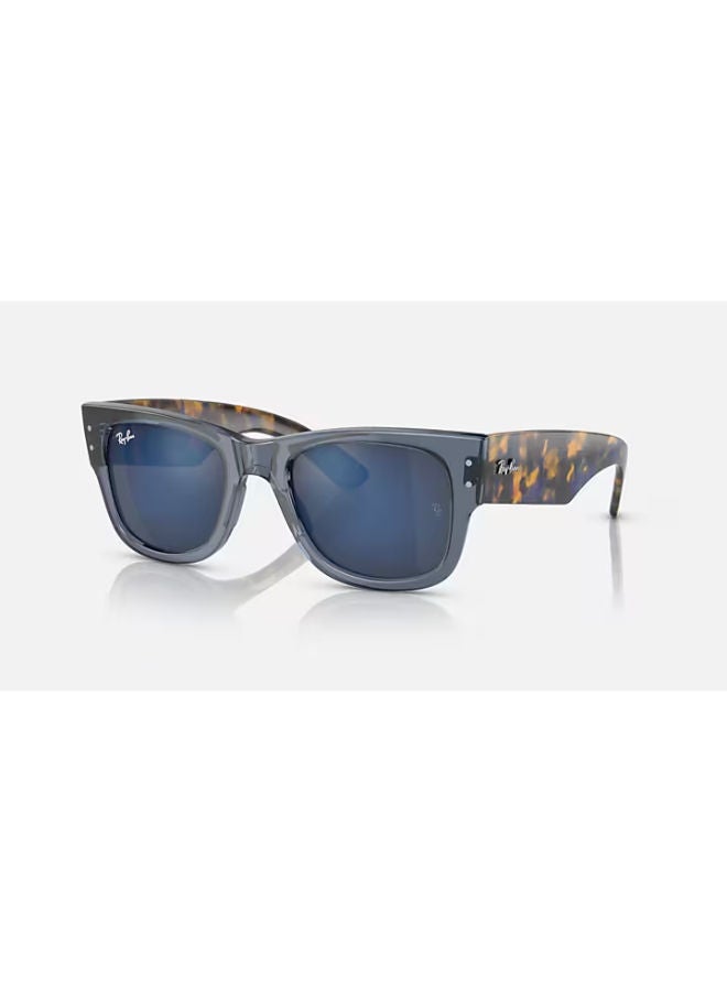 راي بان Men's Full Rimmed Square Sunglasses 0RB0840S 51 6638O4  - Image 3