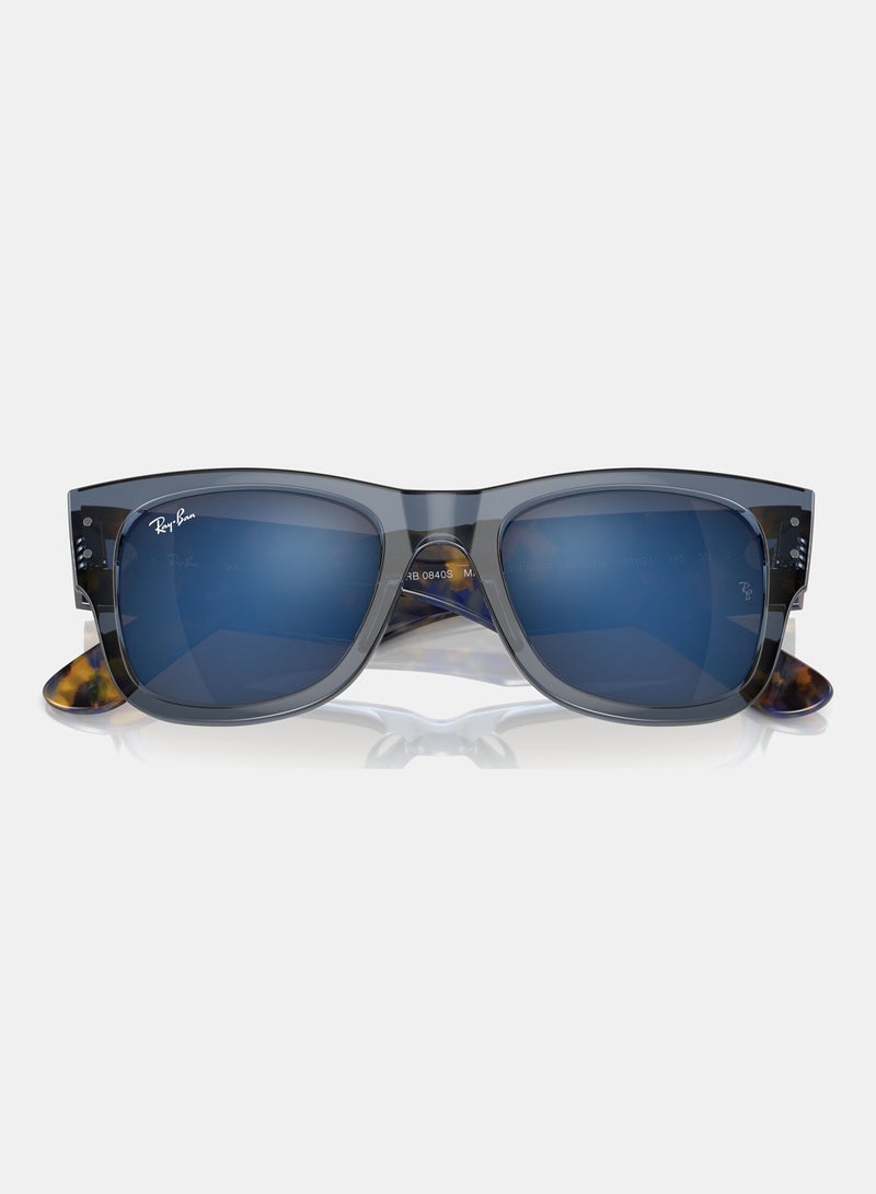 راي بان Men's Full Rimmed Square Sunglasses 0RB0840S 51 6638O4 - Image 5