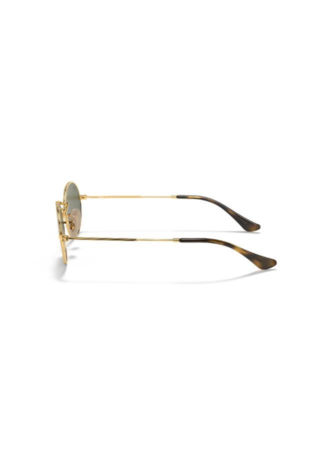 راي بان Men's Full Rimmed Oval Sunglasses 0RB3547N 51 001  - Image 2