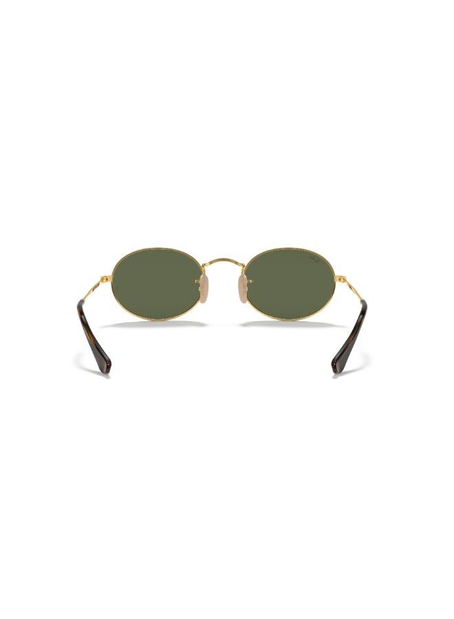 راي بان Men's Full Rimmed Oval Sunglasses 0RB3547N 51 001  - Image 3
