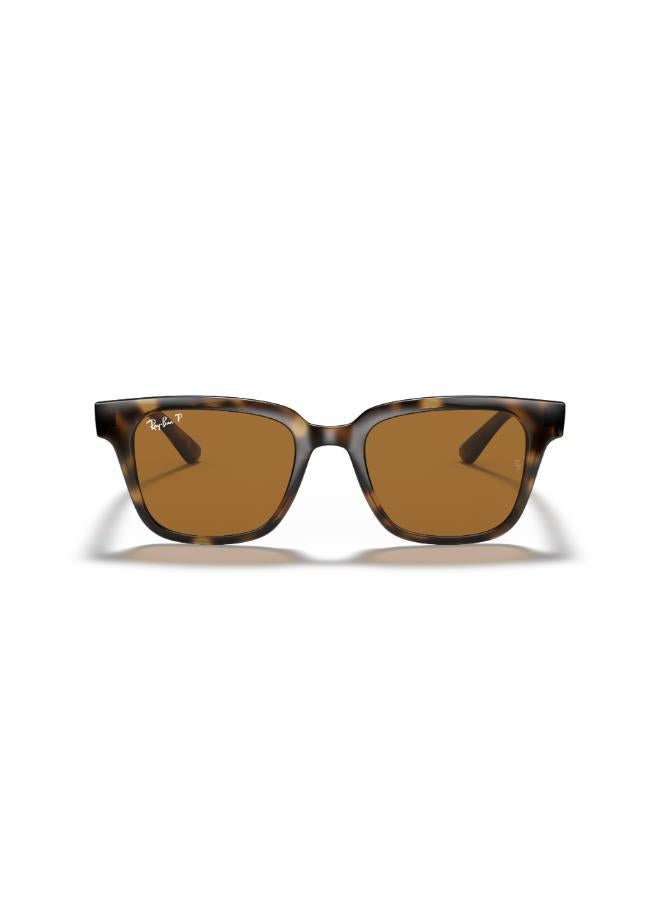 راي بان Men's Full Rimmed Square Sunglasses 0RB4323 51 710/83  - Image 3