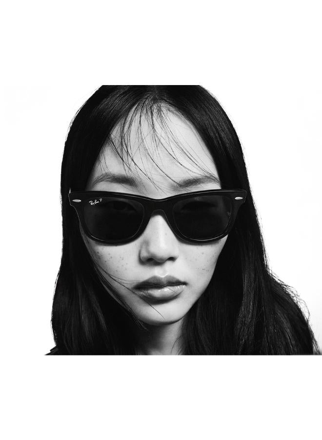 راي بان - Men's Full Rimmed Square Sunglasses 0RB2140 50 901 - Image 1