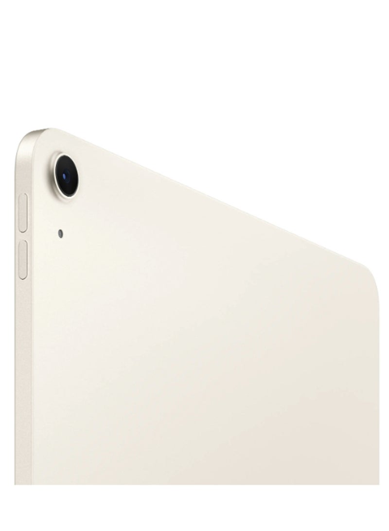 أبل iPad Air 2025 (7th Generation) M3 13-Inch Wi-Fi 128GB Starlight - International Version  - Image 3