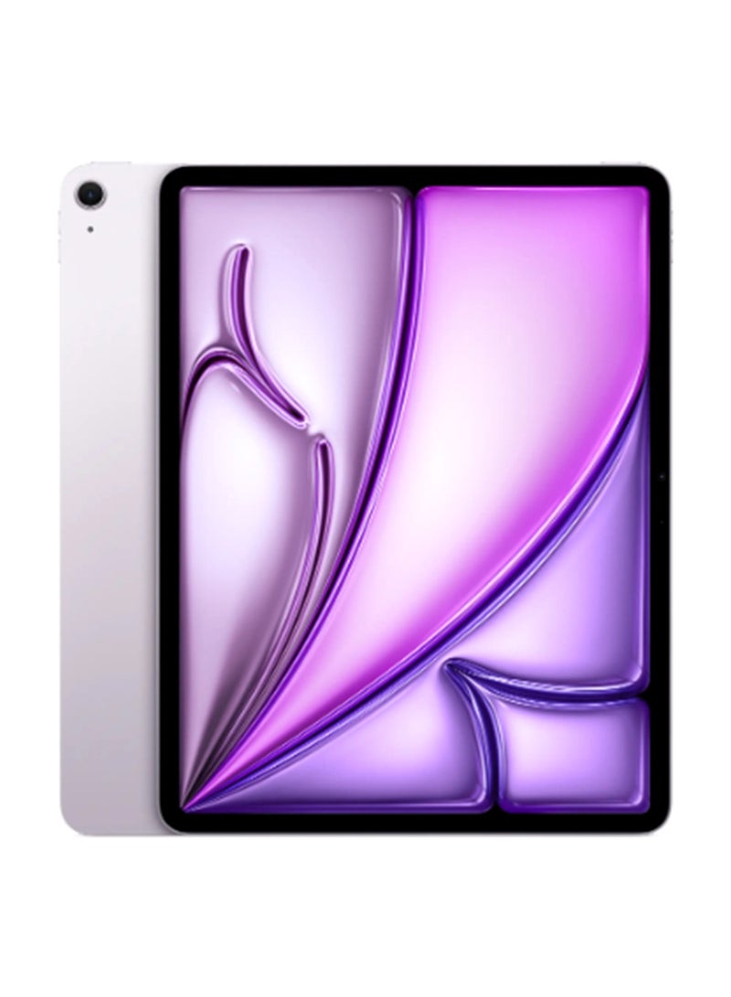 أبل iPad Air 2025 (7th Generation) M3 13-Inch Wi-Fi 128GB Purple - International Version  - Image 1