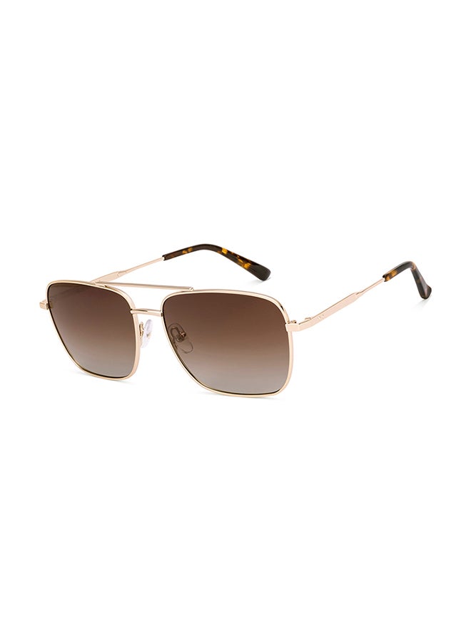 John Jacobs - Blue Silver Full Rim Square John Jacobs JJ Tints JJ S70010-C1 Sunglasses - Image 1