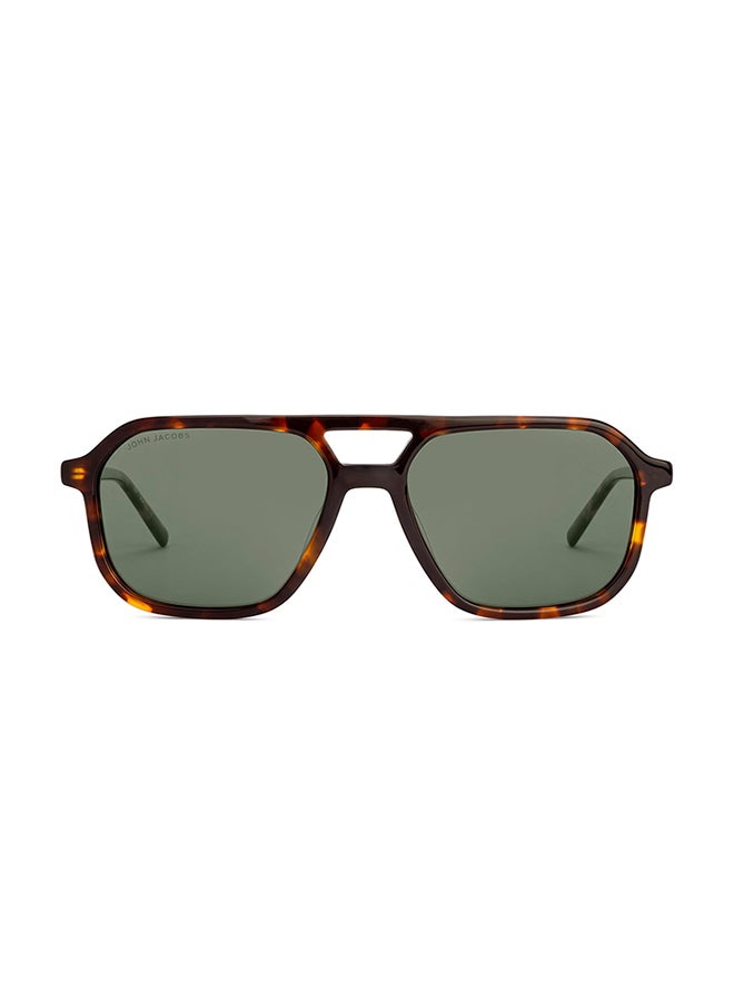 John Jacobs Brown Black Full Rim Rectangle John Jacobs JJ Tints JJ S70036-C1 Sunglasses  - Image 2