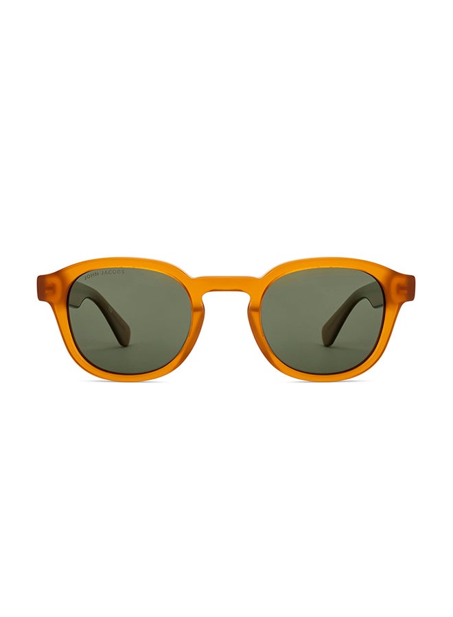 John Jacobs Blue Brown Full Rim Rectangle John Jacobs JJ Tints JJ S70036-C4 Sunglasses  - Image 2