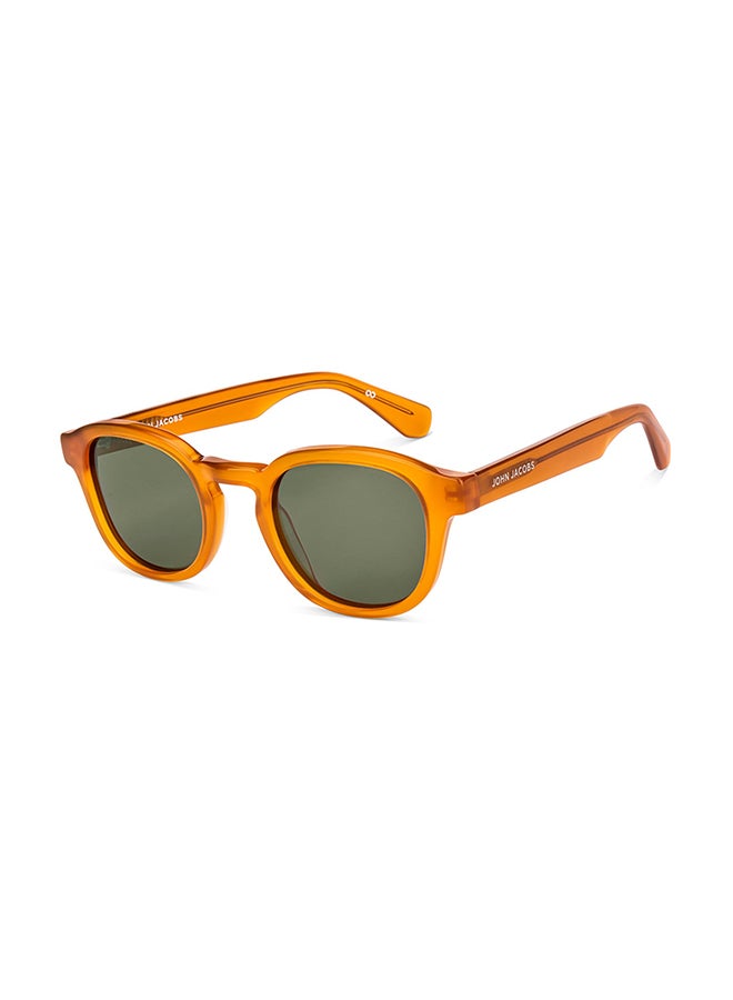 John Jacobs Blue Brown Full Rim Rectangle John Jacobs JJ Tints JJ S70036-C4 Sunglasses  - Image 1