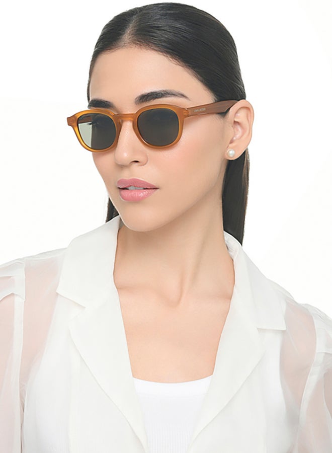 John Jacobs Blue Brown Full Rim Rectangle John Jacobs JJ Tints JJ S70036-C4 Sunglasses  - Image 4