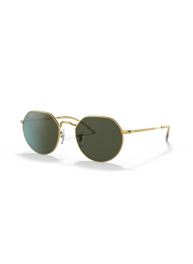 راي بان Men's Full Rimmed Irregular Sunglasses 0RB3565 53 919631  - Image 1