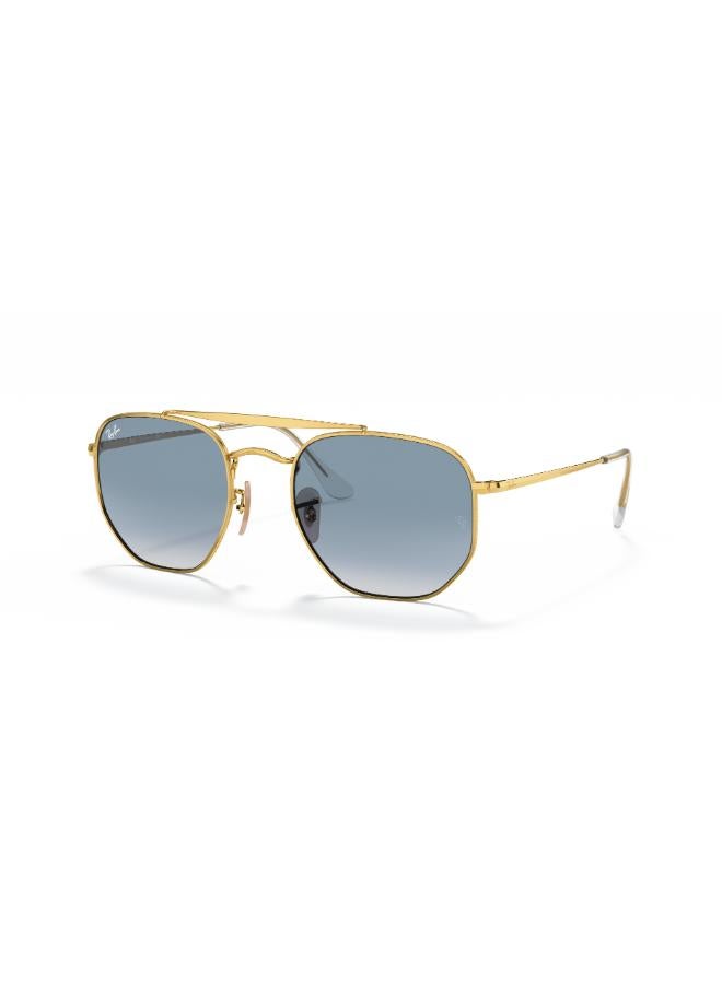 Ray-Ban Men's Full Rimmed Irregular Sunglasses 0RB3648 54 001/3F  - Image 1