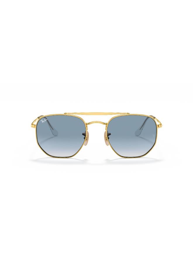 Ray-Ban Men's Full Rimmed Irregular Sunglasses 0RB3648 54 001/3F  - Image 3