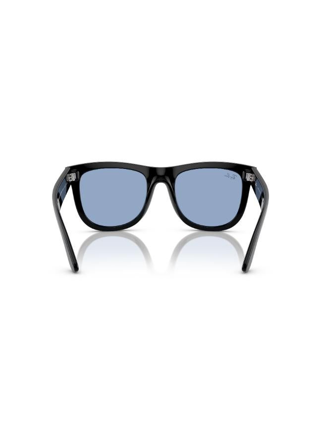 راي بان - Men's Full Rimmed Square Sunglasses 0RBR0502S 53 667772 - Image 1