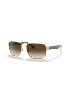 Ray-Ban Men's Full Rimmed Square Sunglasses 0RB3530 58 001/13  - Image 1