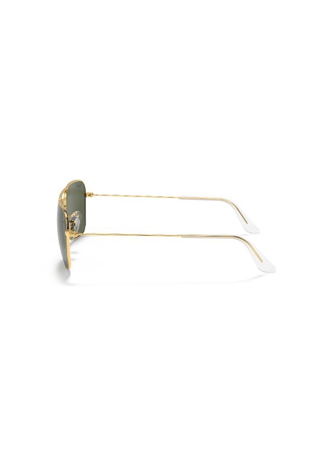 Ray-Ban Men's Full Rimmed Pilot Sunglasses 0RB3136 58 001  - Image 3