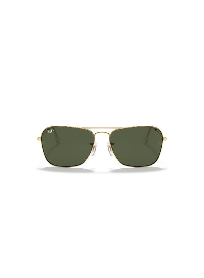 Ray-Ban Men's Full Rimmed Pilot Sunglasses 0RB3136 58 001  - Image 2