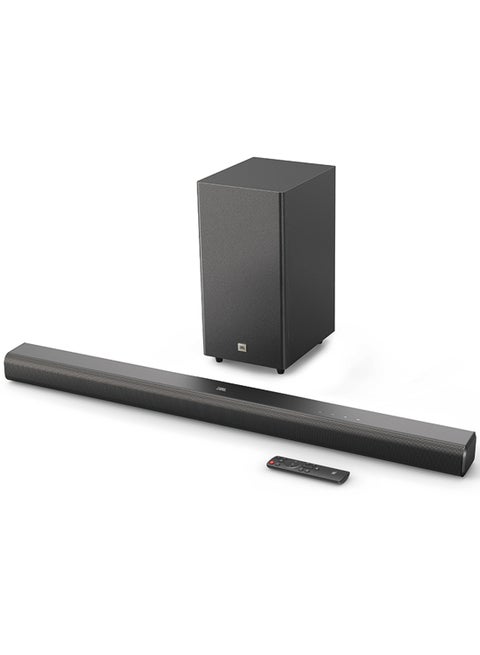 Cinema SB580 3.1 Channel Soundbar with Virtual Dolby Atmos and Wireless Subwoofer JBLSB580BLKUK Black