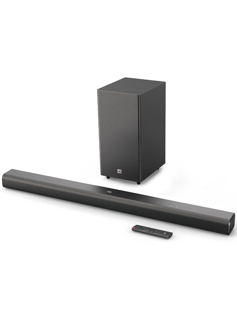 JBL Cinema SB580 3.1 Channel Soundbar with Virtual Dolby Atmos and Wireless Subwoofer JBLSB580BLKUK Black  - Image 1
