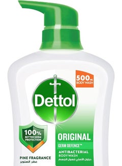 Dettol Original Antibacterial Germ Defence Body Wash 500ml  - Image 2