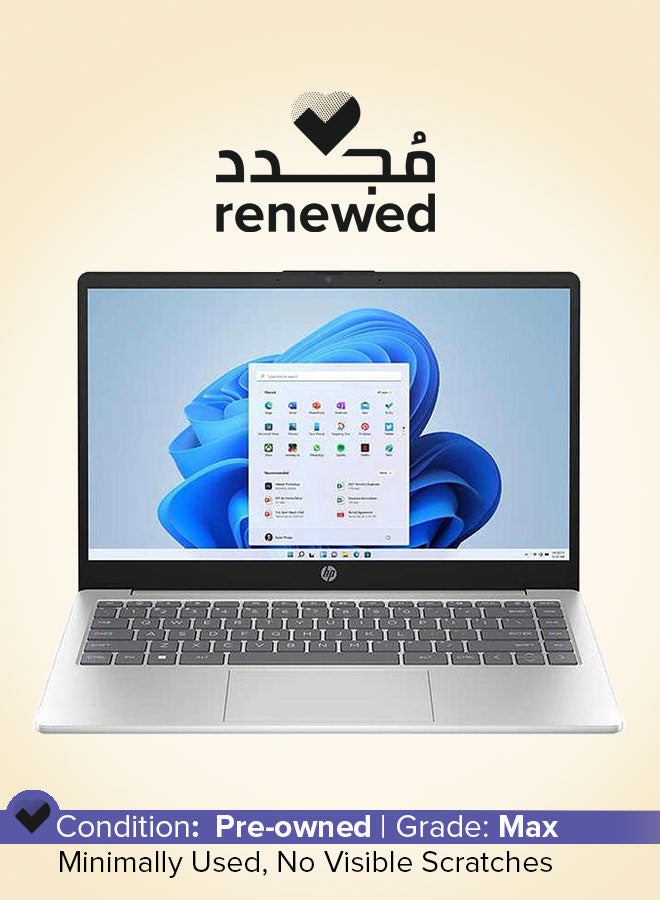 HP Renewed - 14-EP0033CL Laptop With 14-Inch Display,Intel Core i3/Dual Core/13th Gen/8GB RAM/512GB SSD/WIN 11 English Silver - Image 1