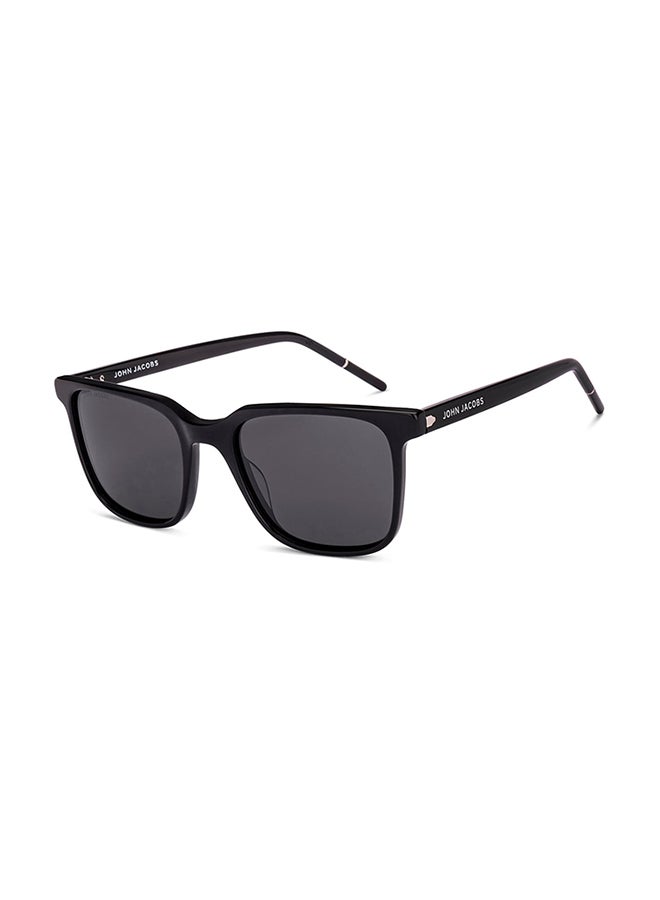 John Jacobs - Transparent Orange Grey Full Rim Round John Jacobs JJ Tints JJ S17337-C2 Polarized Sunglasses - Image 1