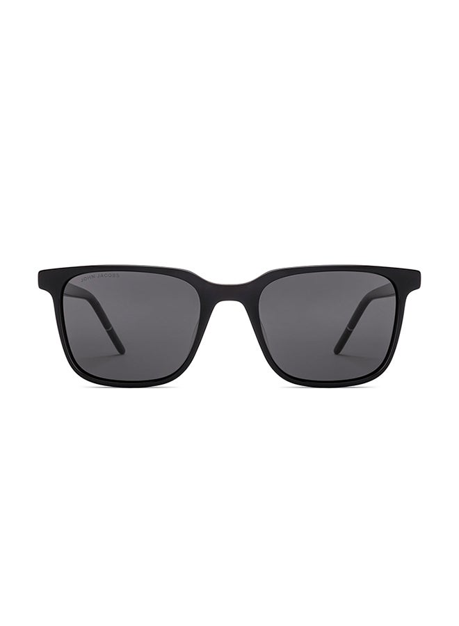 John Jacobs - Transparent Orange Grey Full Rim Round John Jacobs JJ Tints JJ S17337-C2 Polarized Sunglasses - Image 1