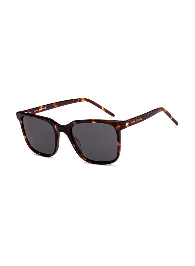 John Jacobs Transparent Brown Full Rim Wayfarer John Jacobs JJ Tints JJ S17338-C1 Polarized Sunglasses