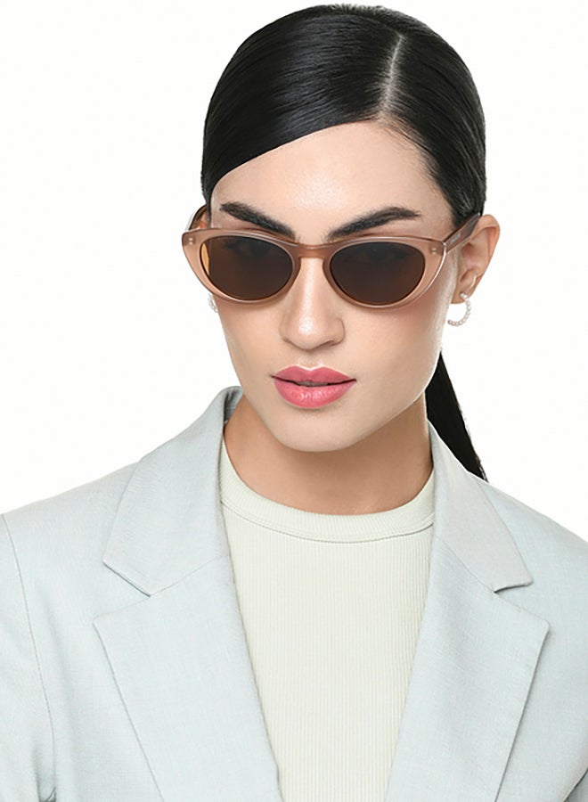 John Jacobs Women's Grey Gunmetal Full Rim Hexagonal John Jacobs JJ Tints JJ S70017-C2 Sunglasses - Image 4