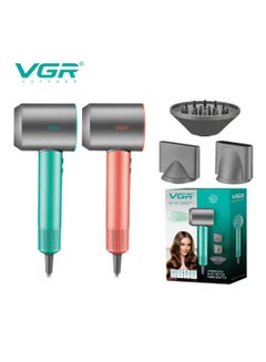 VGR Hair Dryer Professional Air Blower Hot and Cold Adjustment Hair Dryer Machine BLDC 110000 RPM Hair Dryers Barber Salon V-440 Multicolor