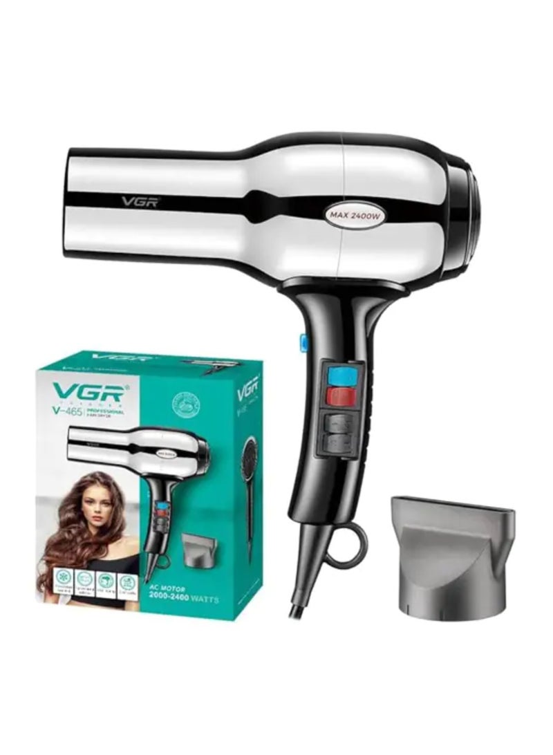 VGR VGR professional hair dryer V-465 silver