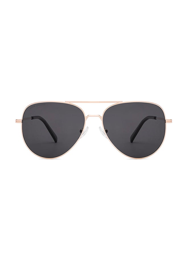 John Jacobs - Black Grey Full Rim Cat Eye John Jacobs JJ Tints JJ S17340-C1 Polarized Sunglasses - Image 1