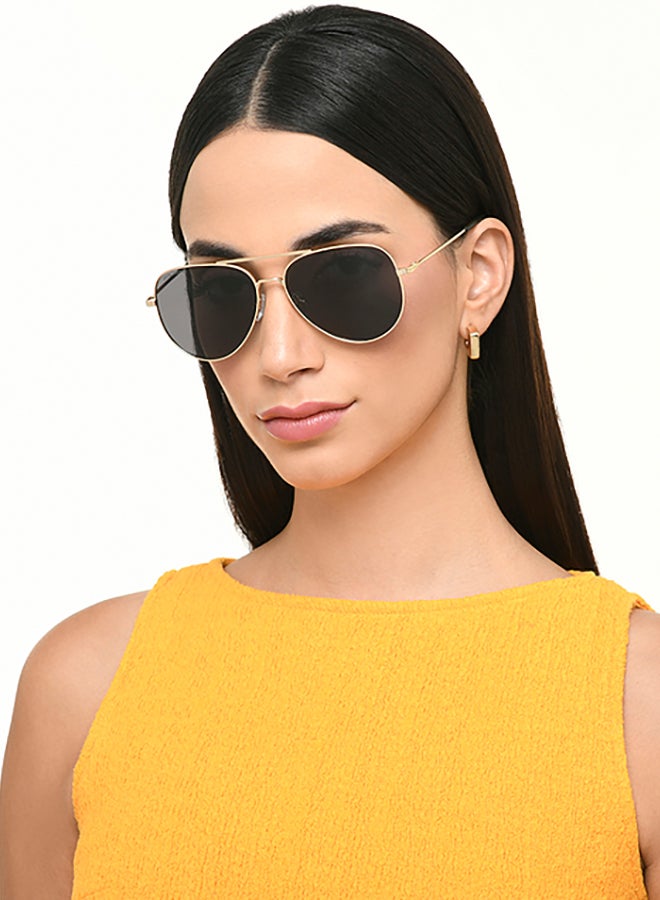 John Jacobs - Black Grey Full Rim Cat Eye John Jacobs JJ Tints JJ S17340-C1 Polarized Sunglasses - Image 1