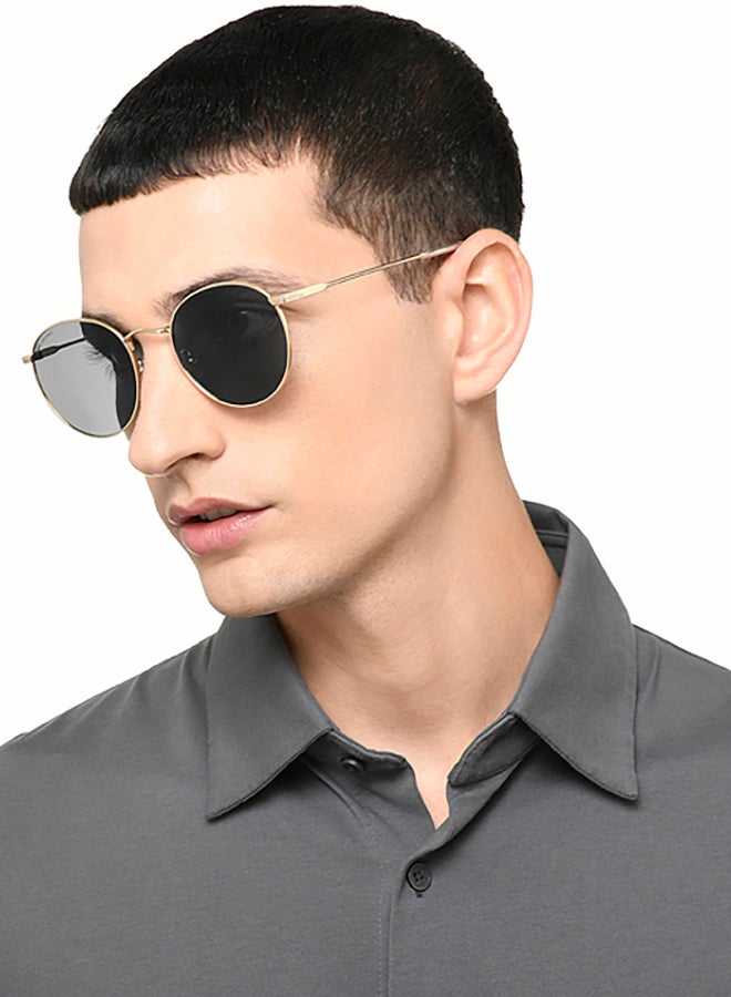 John Jacobs - Transparent Green Green Full Rim Cat Eye John Jacobs JJ Tints JJ S17340-C2 Polarized Sunglasses - Image 1
