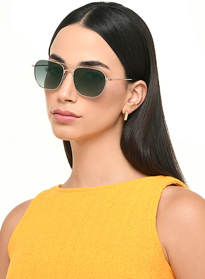 John Jacobs - Transparent Blue Black Full Rim Wayfarer John Jacobs JJ Tints JJ S17345-C2 Polarized Sunglasses - Image 1