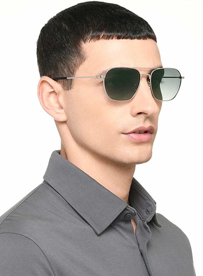 John Jacobs - Transparent Blue Black Full Rim Wayfarer John Jacobs JJ Tints JJ S17345-C2 Polarized Sunglasses - Image 1