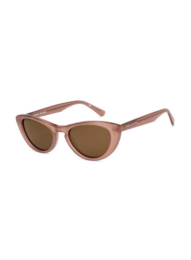 John Jacobs Women's Blue Grey Full Rim Rectangle John Jacobs JJ Tints JJ S70035-C4 Sunglasses  - Image 1