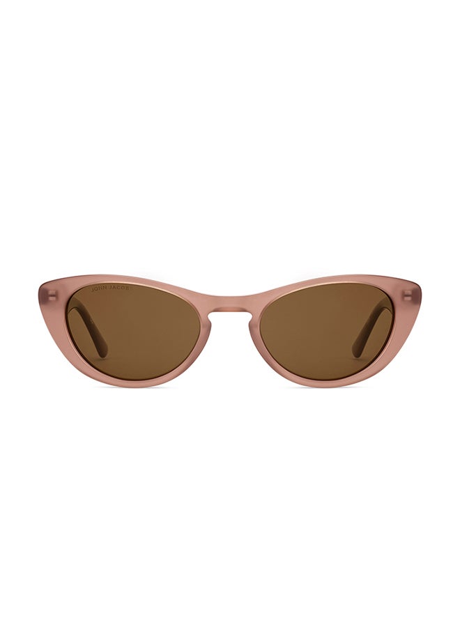 John Jacobs Women's Blue Grey Full Rim Rectangle John Jacobs JJ Tints JJ S70035-C4 Sunglasses  - Image 2